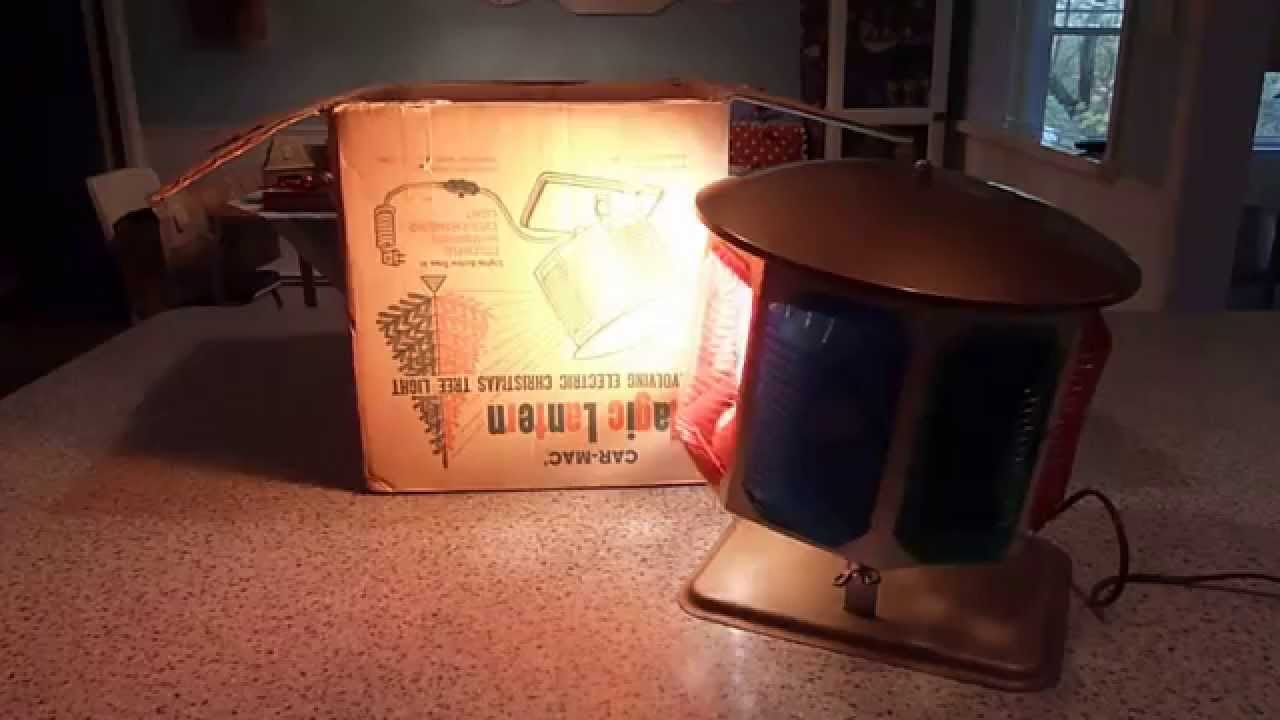 MidCentury Magic Lantern Revolving Color Wheel YouTube