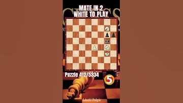 Chess puzzle series 🧩412/5334 #chess #chesspuzzleseries #puzzle #learnchesstactics #magnuscarlsen