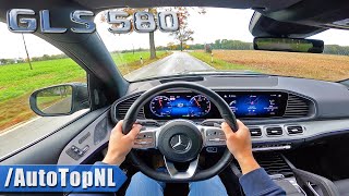 Mercedes-Benz GLS 580 4.0 V8 BiTurbo POV Test Drive by AutoTopNL