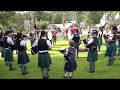 6/8 Marches Bonnie Dundee, Atholl Highlanders & Steamboat by Newtonhill Pipe Band in Braemar 2019