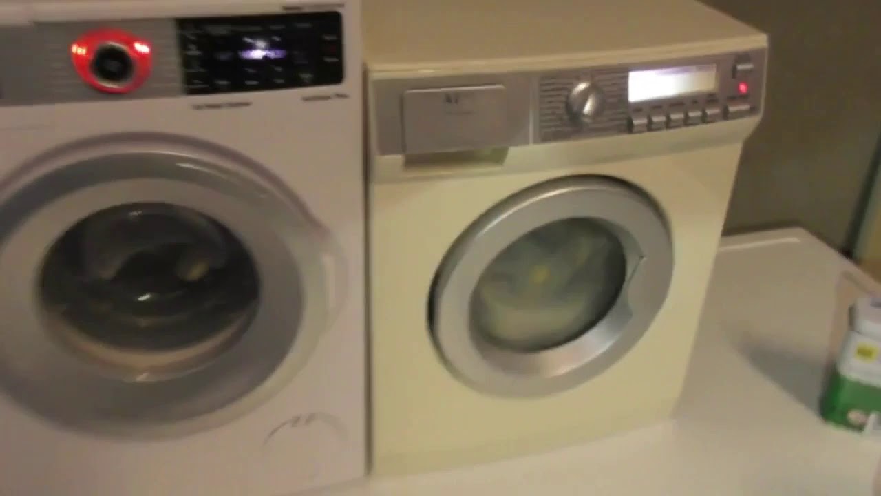5 Battle Toy Wash Race Meine Erste Vs Washmatic vs Miele W1 vs Bosch idos vs AEG Electrolux Lavamat