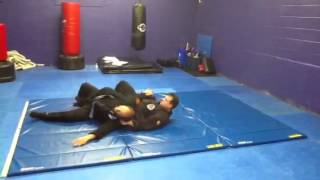 Simi Gieshi - Corner Throw With Hara Gatame - Stomach Lock