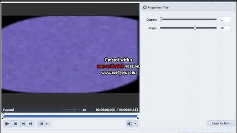(ONLY WORKS ON 16:9 VIDEOS) How to make VEGAS Pro Swirl on AVS (2nd Method)