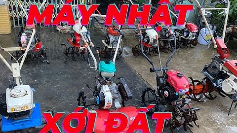 lô máy xới đất cào cào mini - hàng nhật bãi - máy xưới trước I cửa hàng việt anh 0961350530