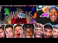 Reaction To The SIDEMEN play AMONG US (Sidemen Gaming)