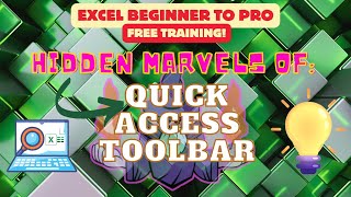 Module 1 - 1.1 Quick Access Toolbar | #ExcelBeginnertoPro #DataXWizards