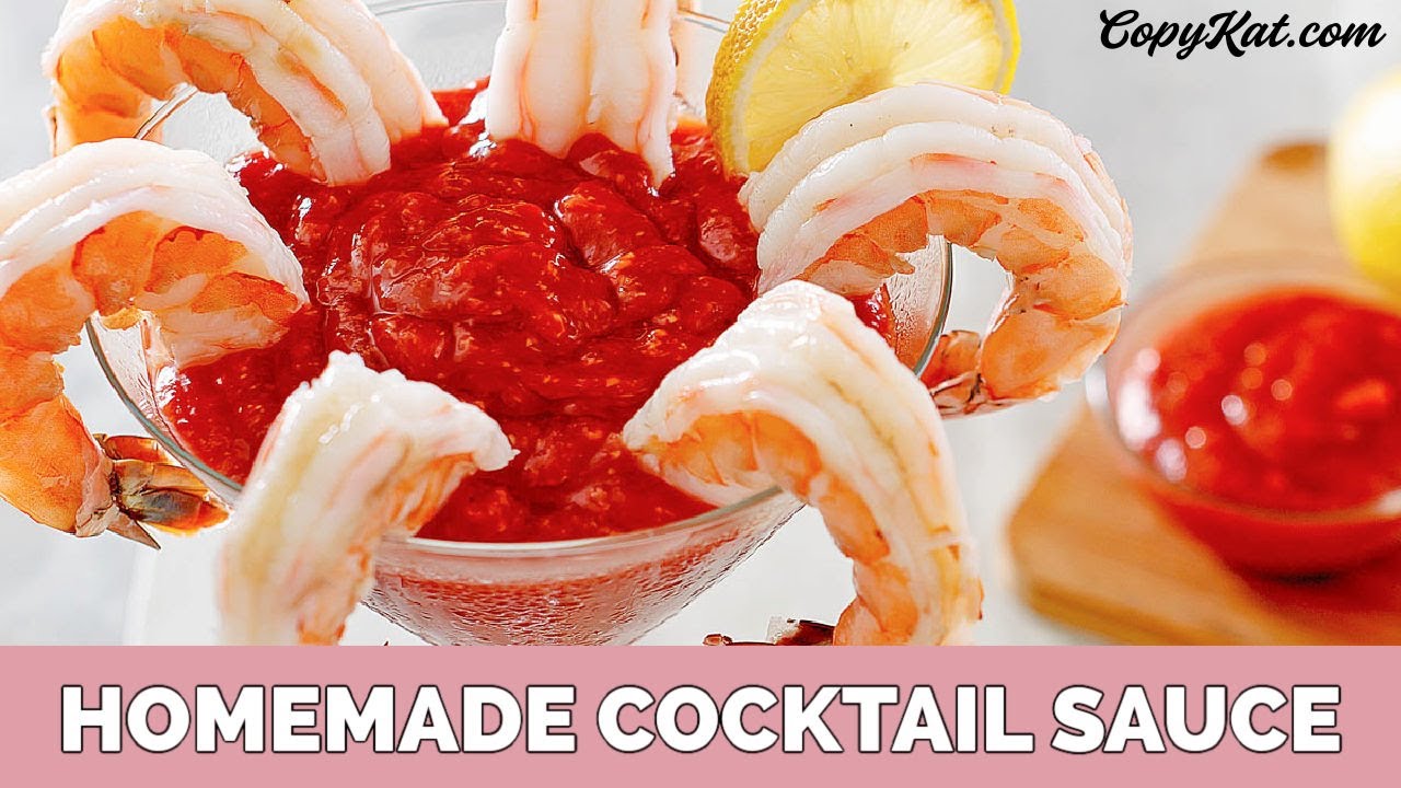How to make Cocktail Sauce YouTube