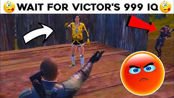 NEVER use your IQ against VICTOR 😁🤣 #bgmi #pubg #victoriq #shorts #bgmifunnyvideo #pubgfunnyvideo