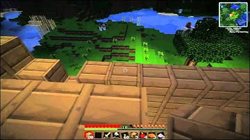 Minecraft: 100,000 DIAMONDS Challenge - #19 - Technic/Tekkit - GETTING A ROOF