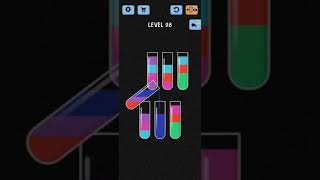 Water Color Sort Level 98 Walkthrough Solution iOS/Android