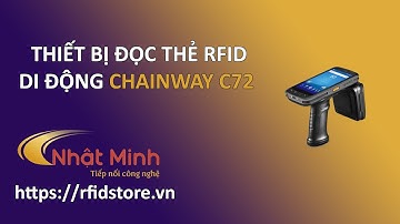 Thiết bị đọc thẻ RFID di động UHF Chainway C72 - rfidstore.vn