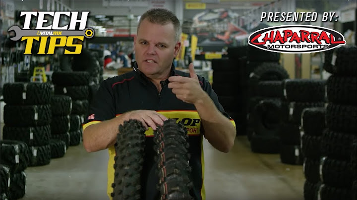 Tech Tips - Motocross Tire Sizes and Compounds