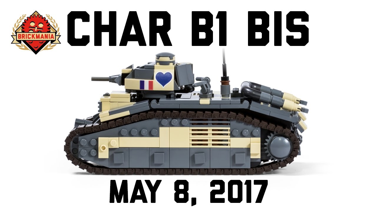 Char B1 Bis - Custom Military Lego 