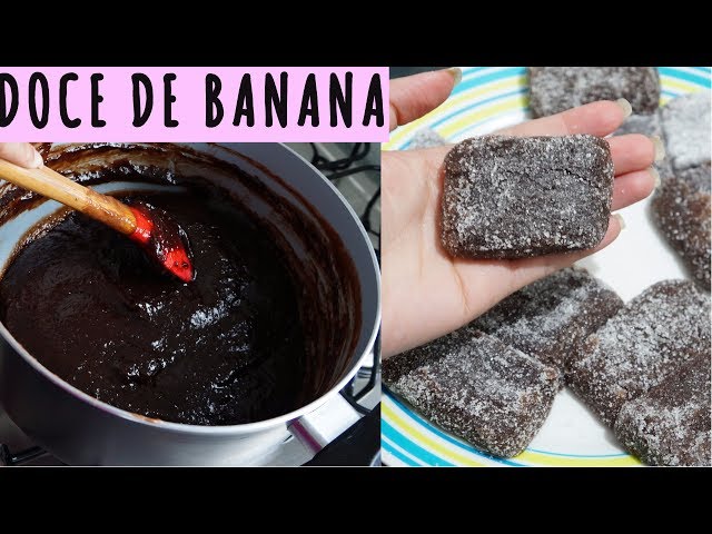 A DOCE ARTE DA LIDIA: CHIMIA CASEIRA DE BANANA & DOCINHO DE BANANA COM  GELATINA DE LIMÃO