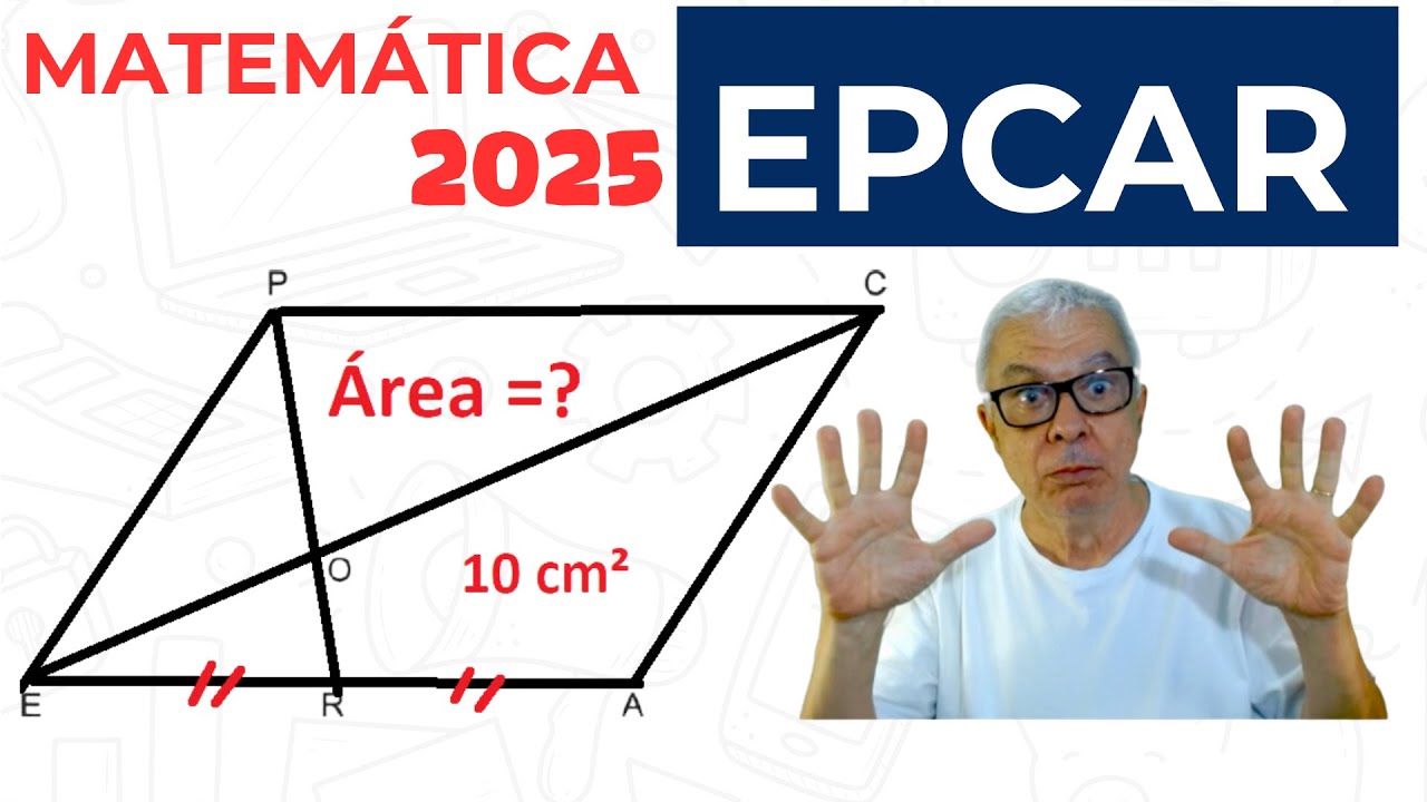 🔴 EPCAR | 2025 | MATEMÁTICA | QUESTÃO 19 | Geometrria Plana