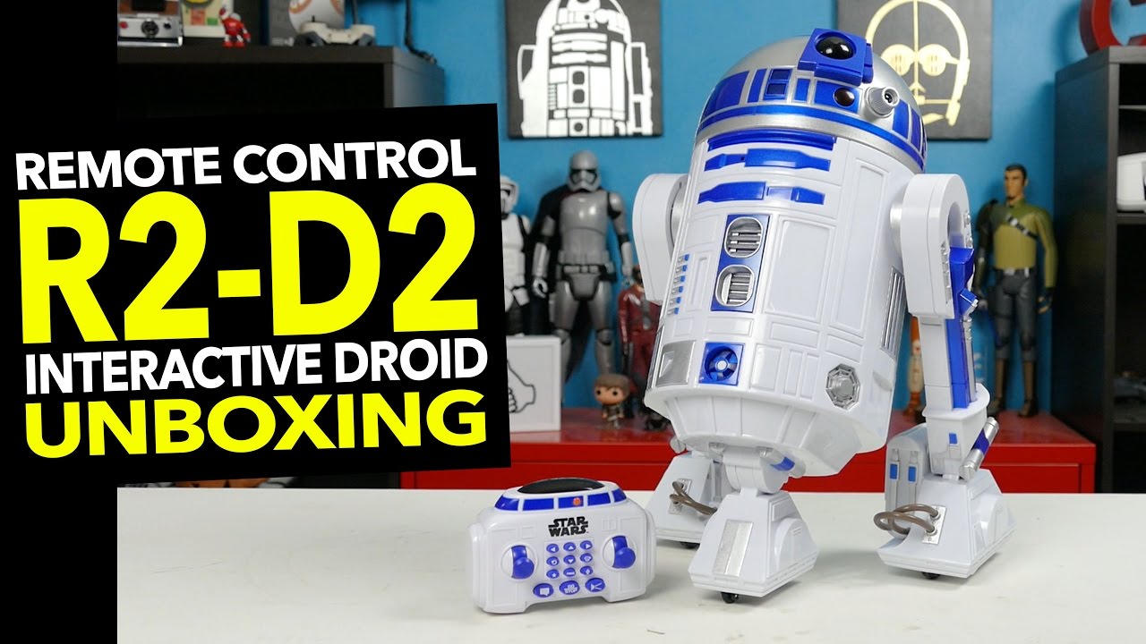 Remote Control R2-D2 Droid Unboxing -