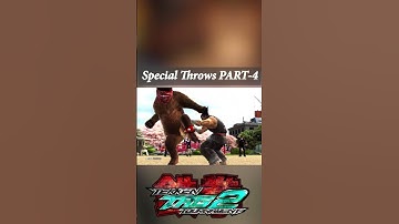 Tag 2 Special Animated Throws PART-4 #shorts #fightinggames #tekken