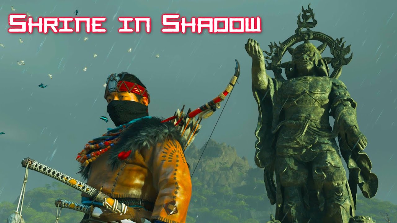 Shrine in Shadow Ghost of Tsushima YouTube