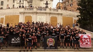 CSKA SOFIA HOOLIGANS ON TOUR IN ROME  - 16/09/2021