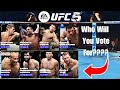 UFC 5 Community Alter Ego Vote Is Back - Who Are You Voting For?