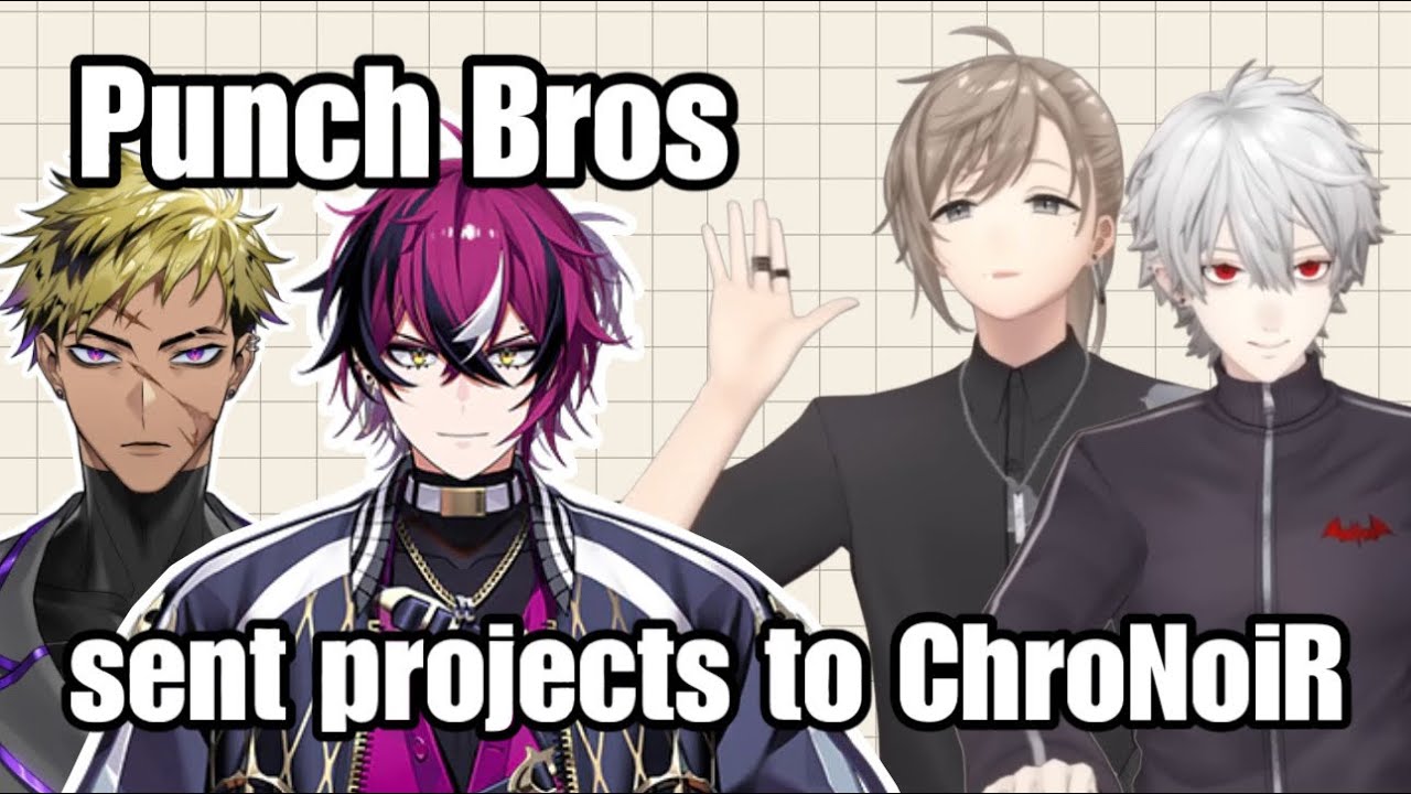 【彩虹社NIJISANJI EN】 Doppio and Vanta sent their projects to ChroNoiR