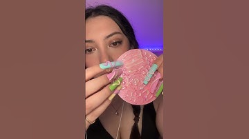 Hot glue trigger board! #asmr #asmrjade #satisfying #tingles