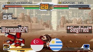 Fightcade FT5: Warman05f4 (SG) vs *Siegfried* (UY) [svcsplus SNK vs Capcom Chaos Super Plus svc]
