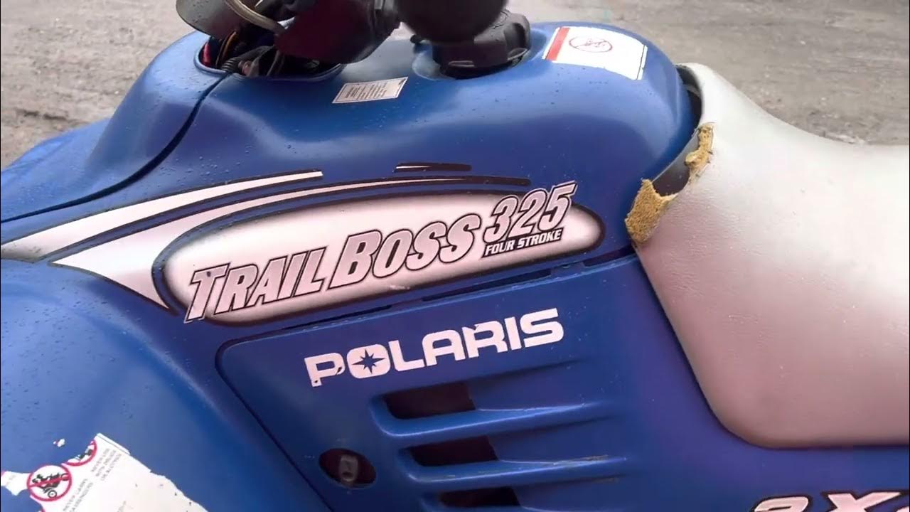 2003 Polaris Trail boss 325 4 Stroke ATV jrsauctions YouTube