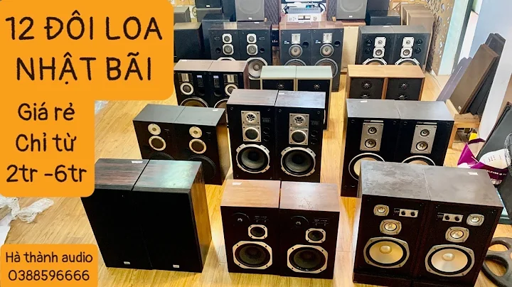 Báo Giá 12 Đôi Loa Nhật Bãi Giá Rẻ Từ 2Tr - 6Tr - Toàn Loa Bass 25 - 30cm | Loa Nhật Bãi Tại Hà Nội