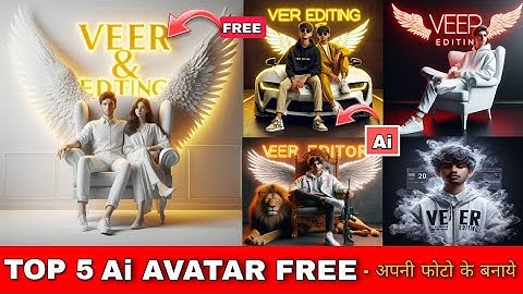 Create 3D AI image with | Top 5  Bing AI viral editing | Trending Ai Portraits for Editing