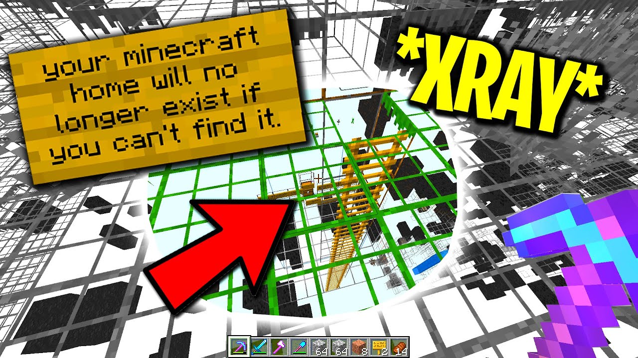 My new minecraft friends tried to troll me but I found something to STOP IT...