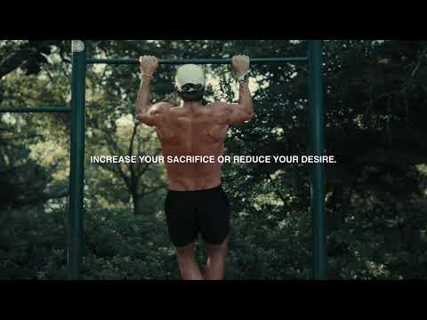 Increase your sacrifice or reduce your desire