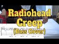 Radiohead  creep bass cover  tabs