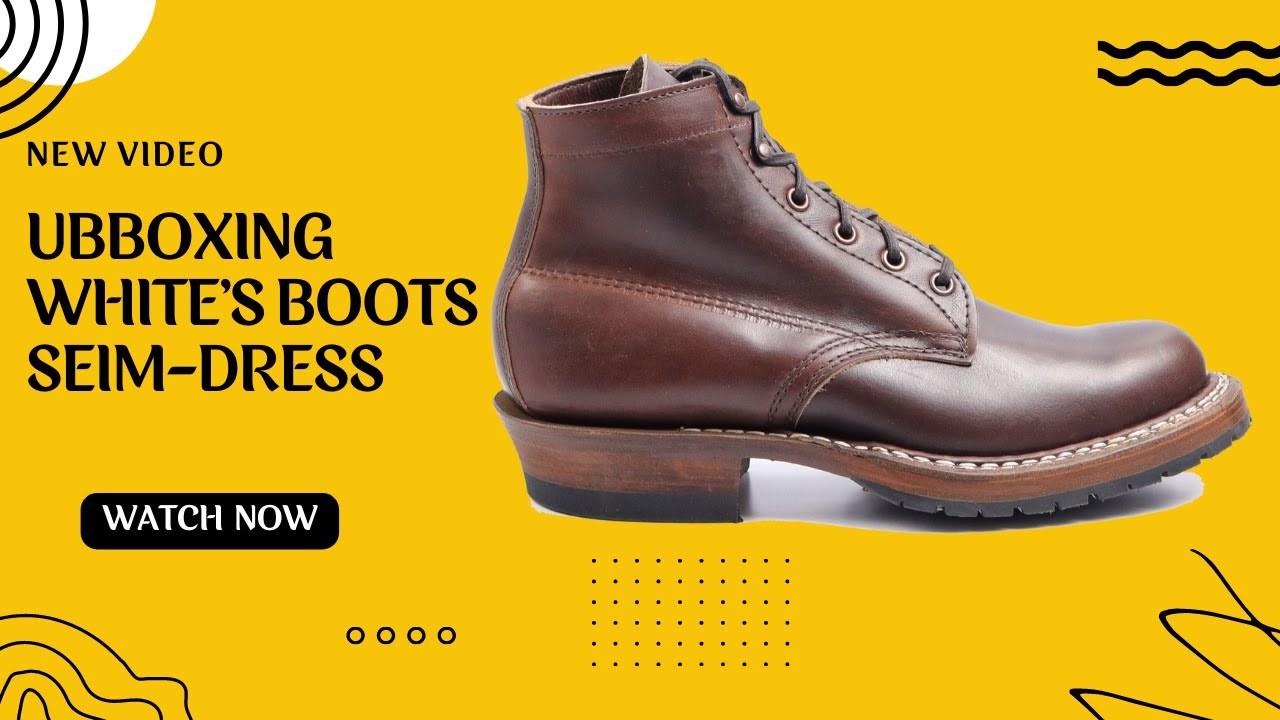 Unboxing White's Boots Semi Dress 開箱影片 | mansway