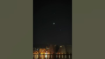 #jupiter #moon and #venus descending #dslr #timelapse #colorgraded
