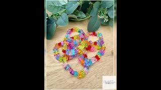 Playful Gummy Bear Bracelets in Vibrant Colors! - Strectchy, No Clasp Design