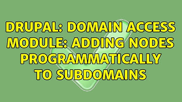 Drupal: Domain Access module: Adding nodes programmatically to subdomains