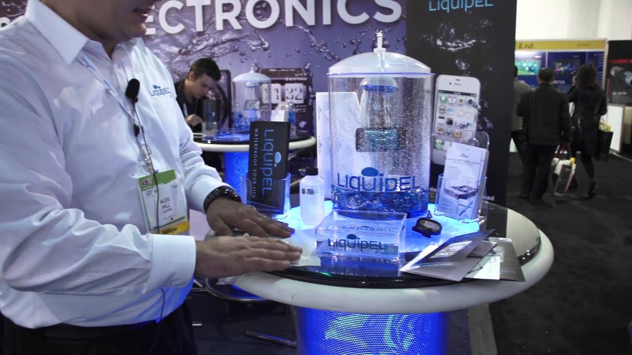 CES 2012: Liquipel Molecular Waterproof Coating and Sealant Service for iPhone