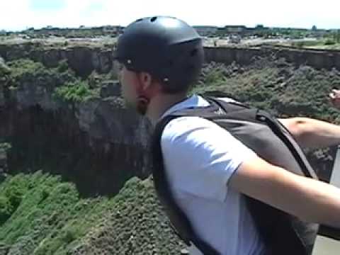 Daniel Darby base jumping trip 2009