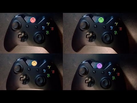 How To Change Your Xbox One Controller LED Colour ( USING SETTINGS! )