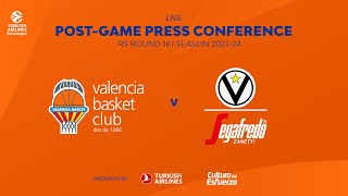 ? Press Conference G16 23-24 Turkish Airlines EuroLeague vs Virtus Segafredo Bologna