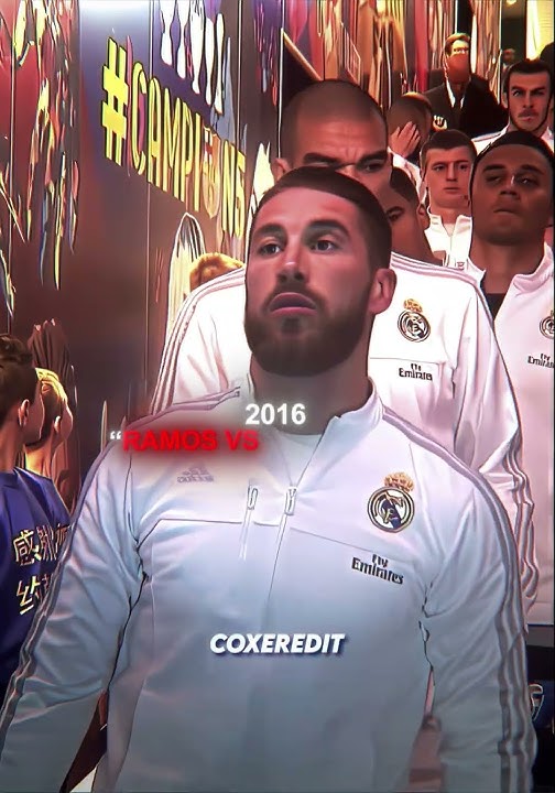 Ramos and Yamal meet in 2024 vs 2016 💀🔥 #ramos #yamal #football #barcelona #realmadrid