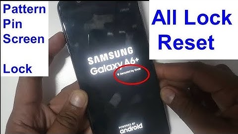 Samsung A6/A6 Plus Hard Reset |Pattern Unlock |Factory Reset