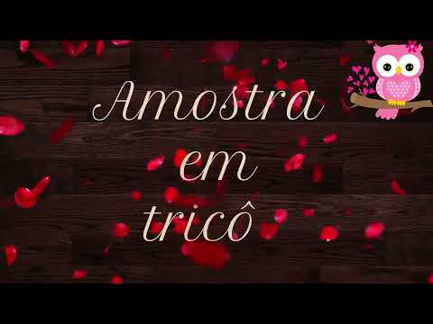 Ponto fantasia em tricô