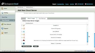 Rackspace Cloud Provisioning