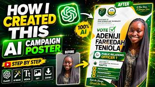 Create Stunning AI Campaign Posters with ChatGPT | Step-by-Step Tutorial (FREE Prompt Included!)