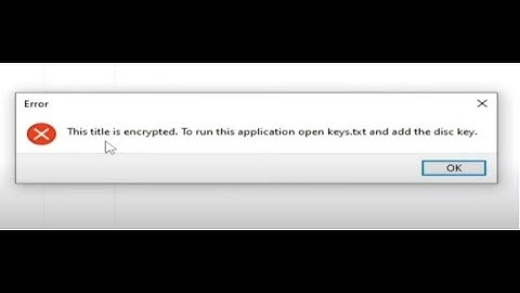 fix Cemu Error This Title is Encrypted to run this application 2023