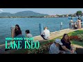 Scenic Lake Iseo, Italy Walking Tour 4K