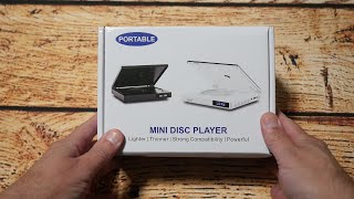 SHIWAKOTO Mini CD - DVD Player Unboxing