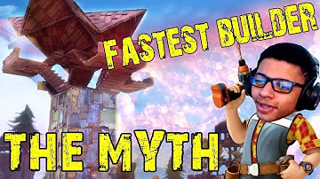 Myth gets in one of his biggest building battles yet!!! Best builder in Fortnite